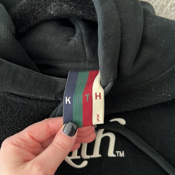 Black fleece kith sweatshirt - Picture 3 of 3